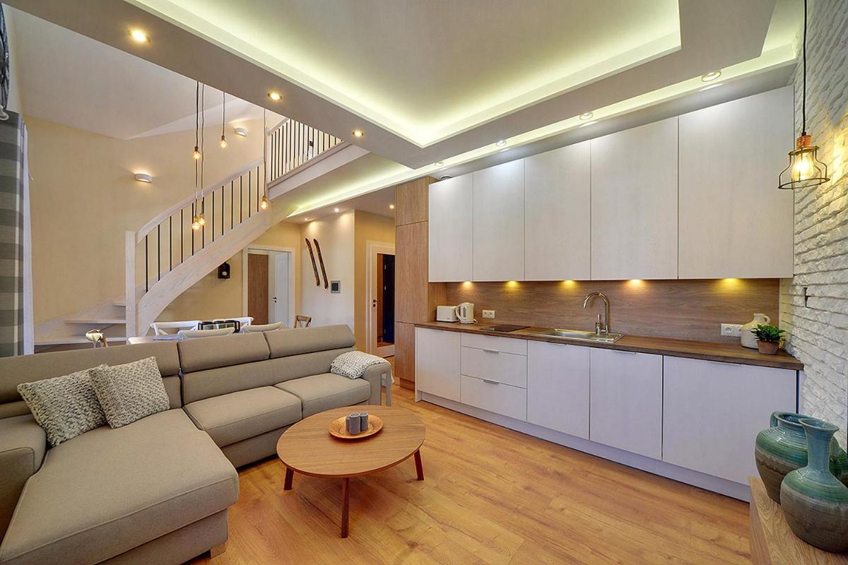 Dolina Wikingow 2-Poziomowy Apartament W Norweskiej Dolinie Z Dwoma Balkonami I Dostepem Do Strefy Wellness Szklarska Poręba Exteriör bild