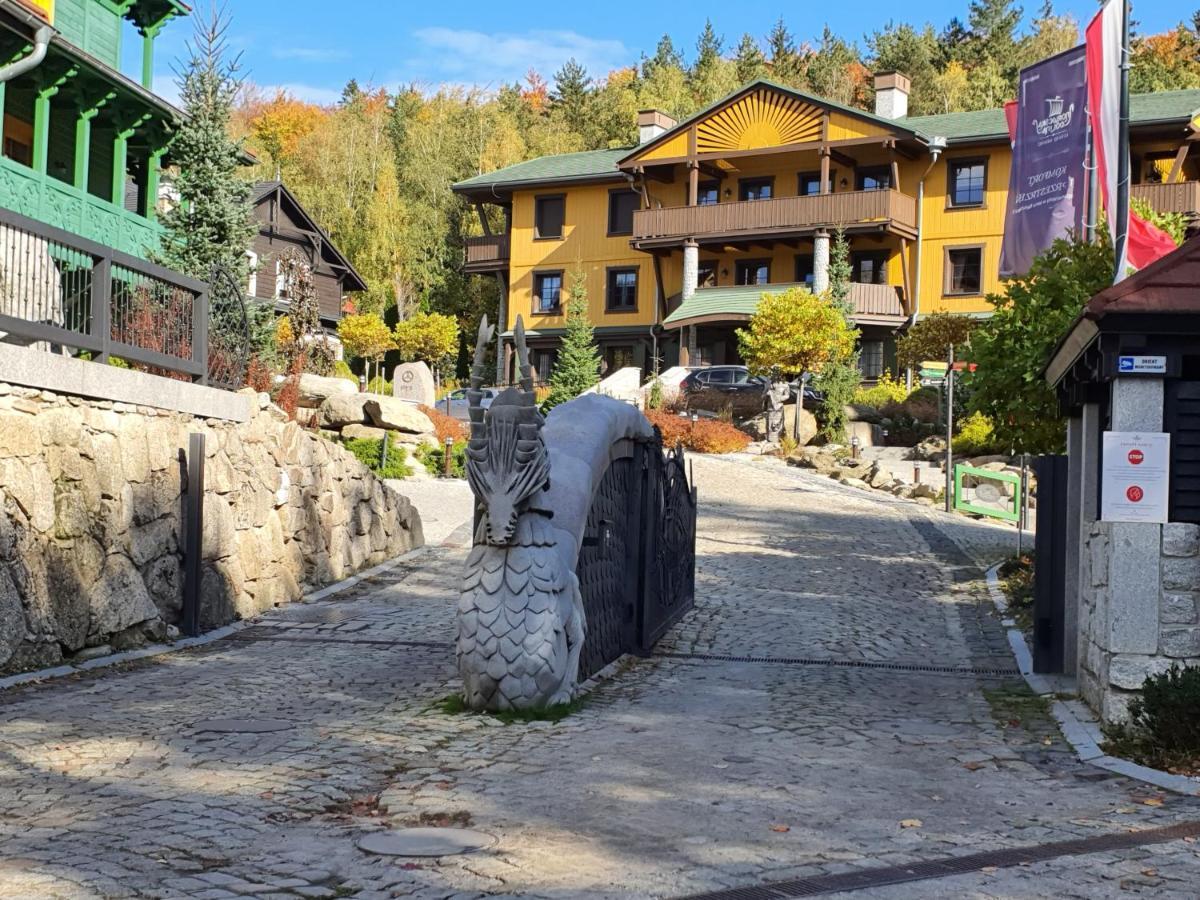 Dolina Wikingow 2-Poziomowy Apartament W Norweskiej Dolinie Z Dwoma Balkonami I Dostepem Do Strefy Wellness Szklarska Poręba Exteriör bild
