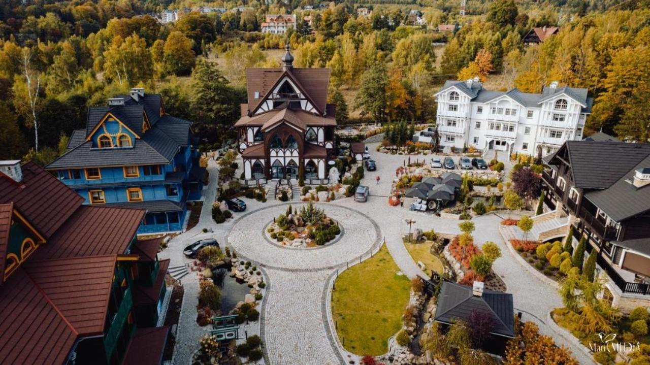 Dolina Wikingow 2-Poziomowy Apartament W Norweskiej Dolinie Z Dwoma Balkonami I Dostepem Do Strefy Wellness Szklarska Poręba Exteriör bild