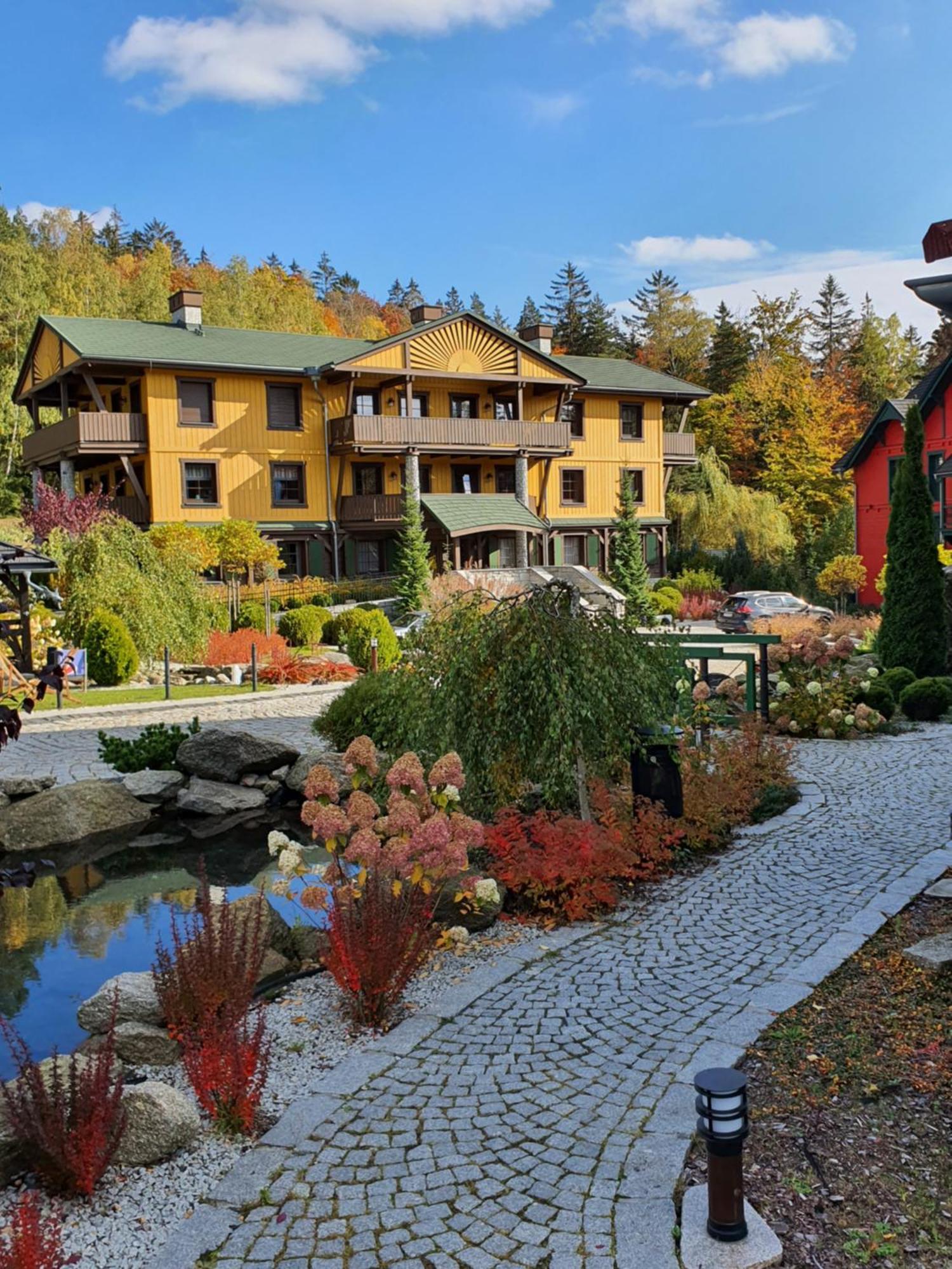 Dolina Wikingow 2-Poziomowy Apartament W Norweskiej Dolinie Z Dwoma Balkonami I Dostepem Do Strefy Wellness Szklarska Poręba Exteriör bild